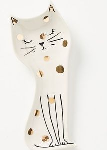 Anthropologie Kitchen - 💥LAST ONE💥 NWT | Anthro Polka Dot Cat Spoon Rest Anthropologie Kitchen - 💥LAST ONE💥 NWT | Anthro Polka Dot Cat Spoon Rest